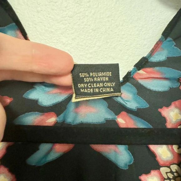 NWOT $200 SAACHI Mix Print Velvet Burnout Ruana Kimono - Boho Bohemian Top - Picture 8 of 9